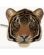 Tapis rajah tête de tigre grand