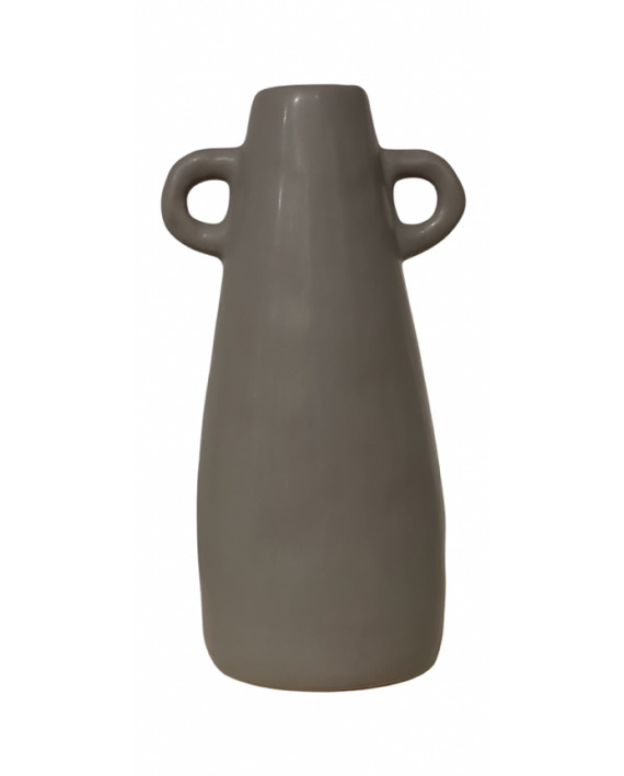 Vase céramique Amphore taupe