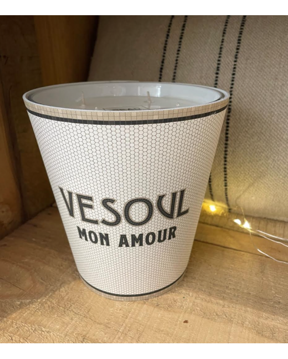 Grande Bougie "Vesoul mon amour"