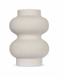 Vase blanc céramique
