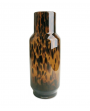 Vase ovale léopard