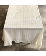 Nappe lurex carreaux hostie