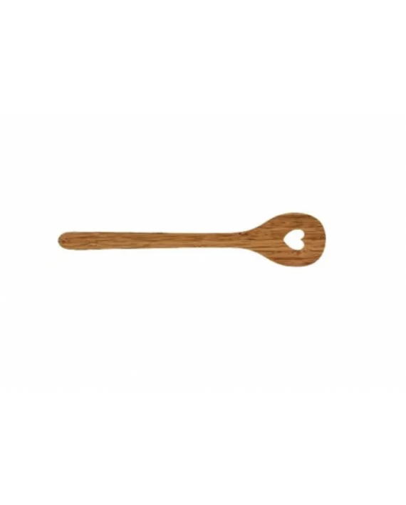 Cuillère / spatule coeur bois