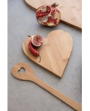 Cuillère / spatule coeur bois