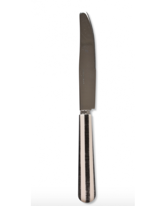 Couteau Paul rayure noire en inox
