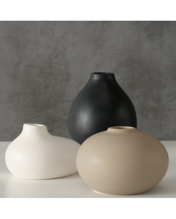 Vase noir Darleen