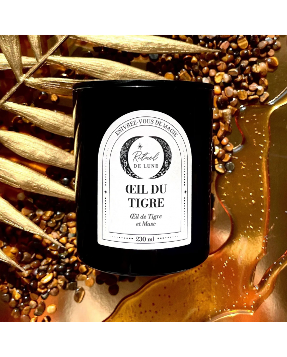 Bougie oeil du tigre 230ml