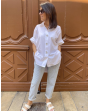 Pantalon chloé bleu