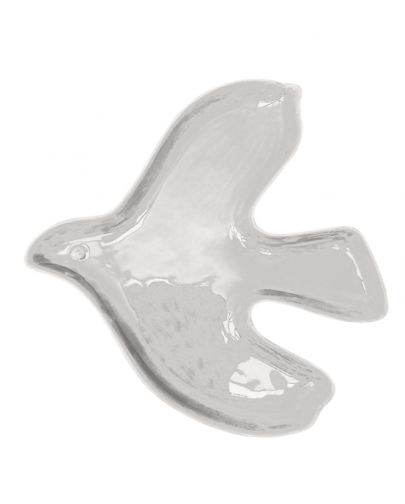 Coupelle oiseau blanc