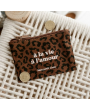 Porte monnaie / petite pochette à la vie à l'amour