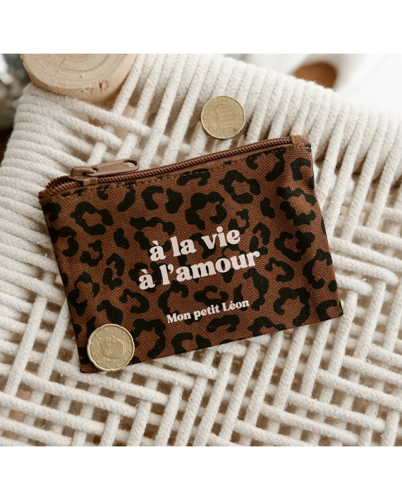 Porte monnaie / petite pochette à la vie à l'amour