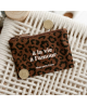 Porte monnaie / petite pochette à la vie à l'amour