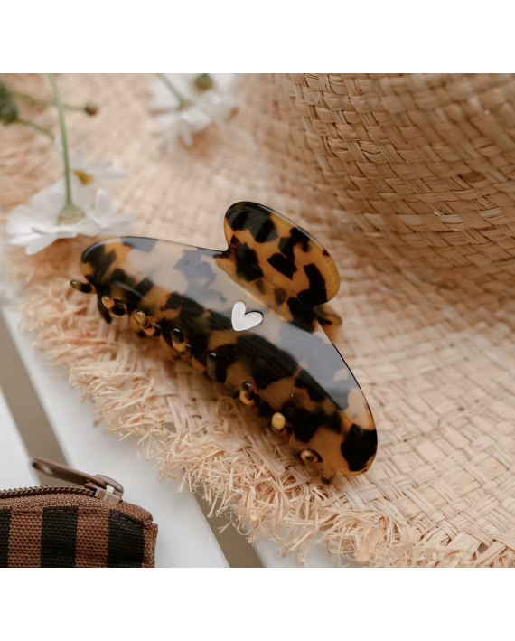 Pince à cheveux leopard