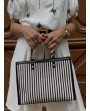 Sac / cabas rayé