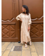 Robe chemise en lin