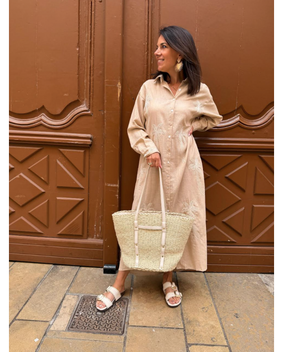 Sac / panier écru