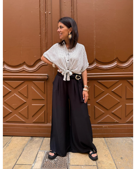 Pantalon sofia noir