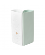 Duo vase en porcelaine coeur