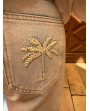 Short avec poche palmier