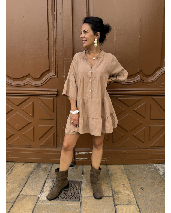 Robe nina camel