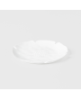 Coupelle fleur en porcelaine blanche
