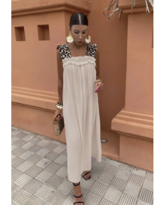 Robe Lucie beige