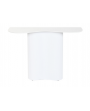 Console métal blanc