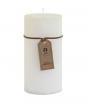 Bougie Cire Râpé blanc