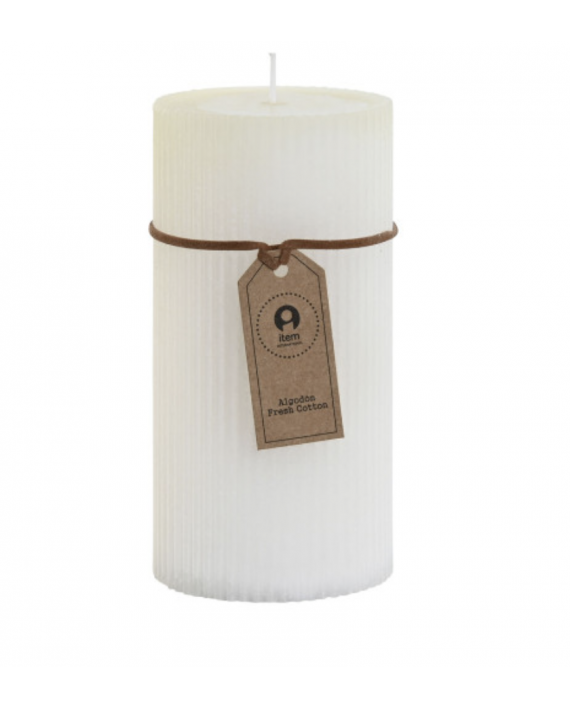 Bougie Cire Râpé blanc