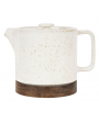 Théière mate nordika blanc