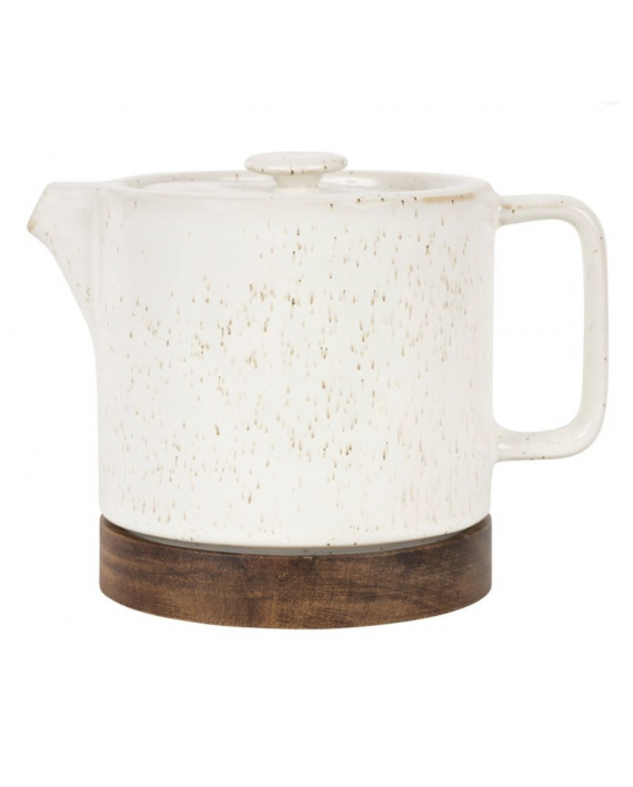 Théière mate nordika blanc