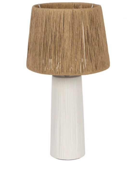 Lampe Lignes écru