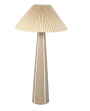 Lampe haute paese brun + écru