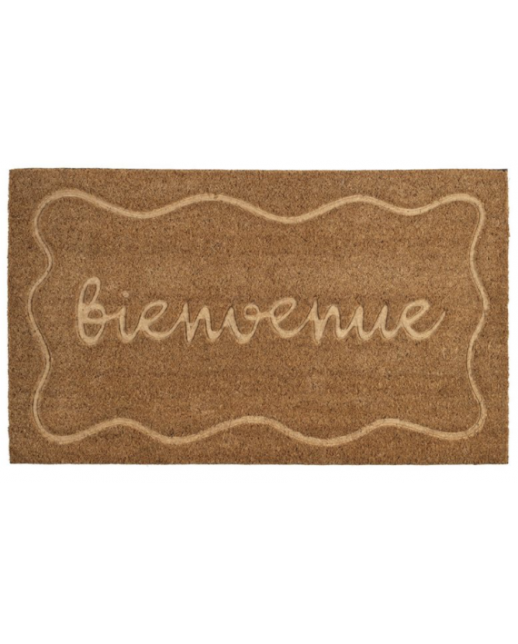 Paillasson bienvenue naturel