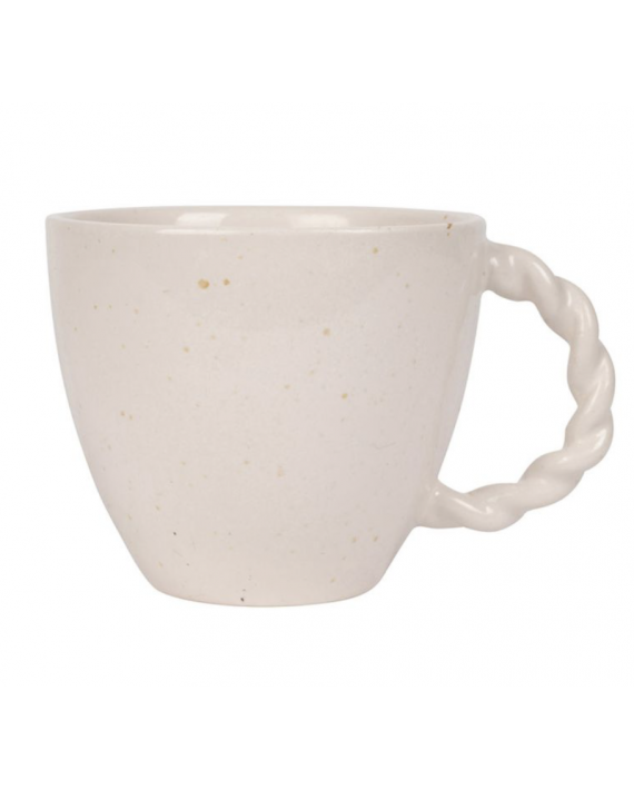 Tasse The Organic Blanc moucheté