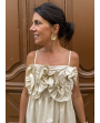 Robe marylou beige