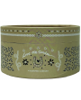 Coffret de 4 bougies bandana beige