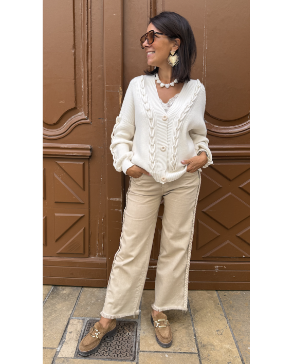 Jean beige