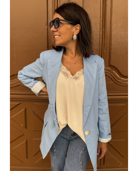Blazer bleu