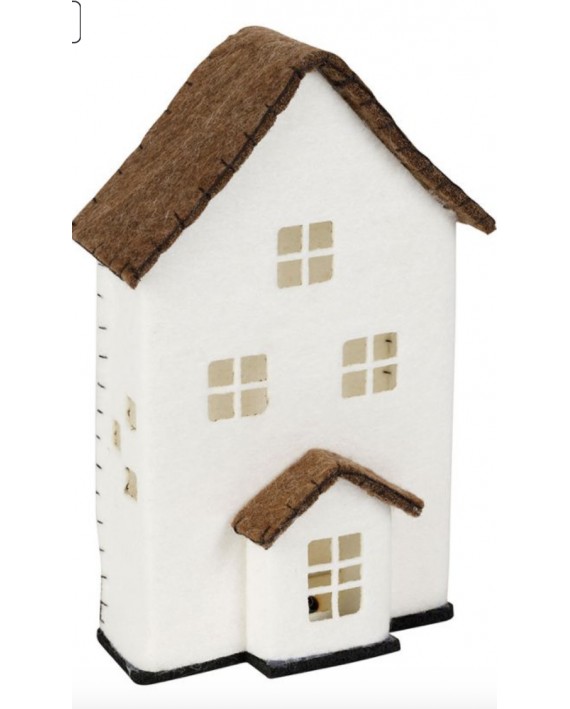 Maison écru + Brun