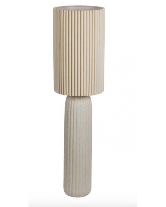Lampe haute minera écru moucheté