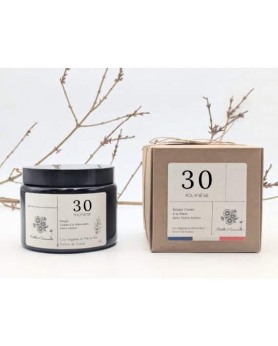Bougie polynésie 100 gr