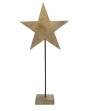 Etoile en bois de manguier 80 cm