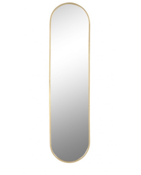 Miroir en fer doré