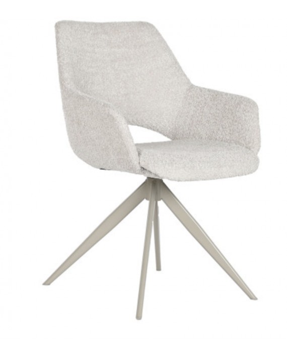 Chaise polyester beige