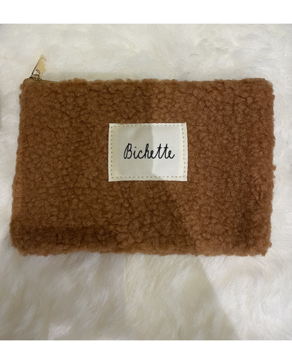 pochette "Bichette" camel