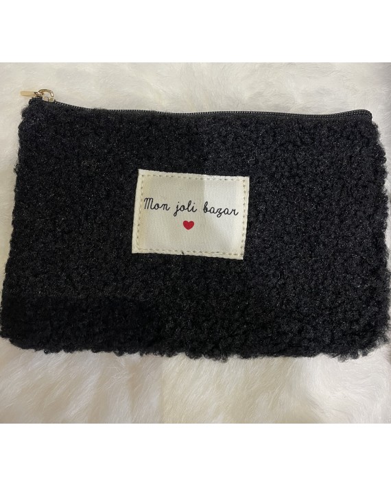 pochette "Mon joli bazar" noire