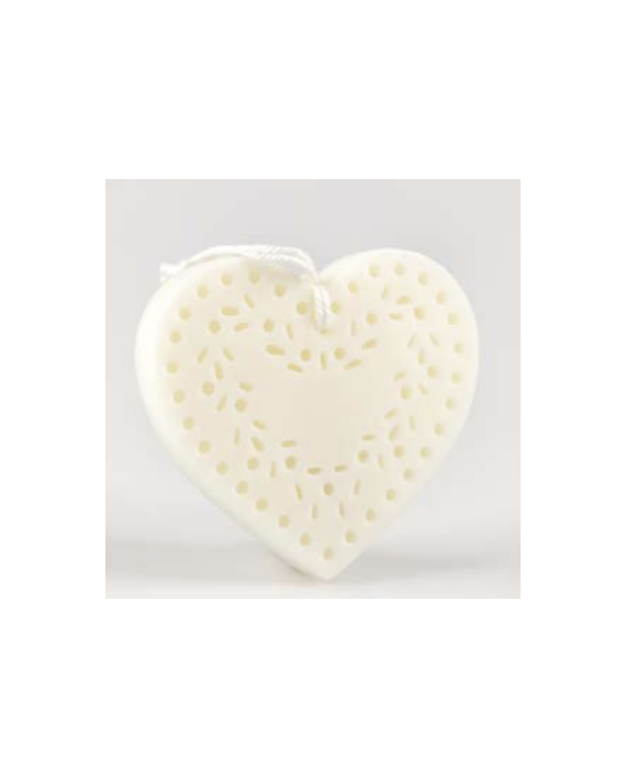 Suspension en cire coeur