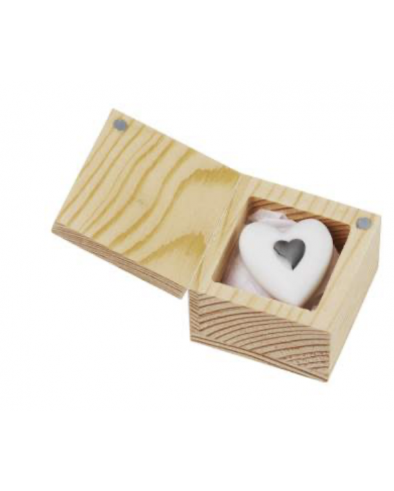 Porte bonheur coeur "Love to go"