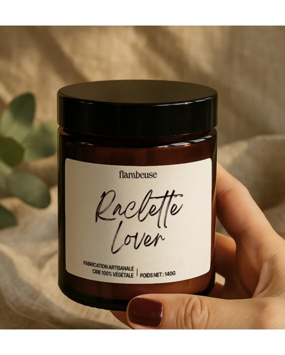Bougie "raclette lover"